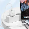 Borofone Safety BN13 GaN hálózati töltő adapter Type C PD 30W + Type C - Lightning kábel fehér - 0. kép