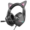 Borofone BO106 Cicafüles Bluetooth gamer fejhallgató Phantom Cat - 4. kép