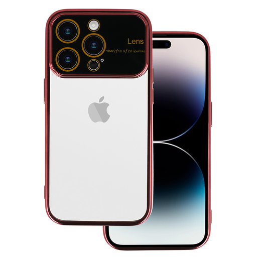 iPhone 15 Pro Electro Lens tok cseresznye iPhone 15 Pro Electro Lens tok cseresznye