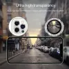 iPhone 15/15 Plus Diamond kameralencsevédő üvegfólia fekete - 3. kép
