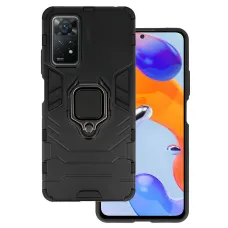 Xiaomi Redmi Note 11 Pro/Note 11 Pro 5G Ring Armor tok kihajtható támasszal fekete