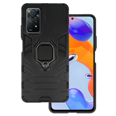 Xiaomi Redmi Note 11 Pro/Note 11 Pro 5G Ring Armor puzdro s výklopným stojanom čierne Xiaomi Redmi Note 11 Pro/Note 11 Pro 5G Ring Armor puzdro s výklopným stojanom čierne