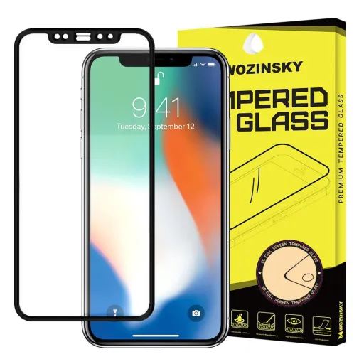 iPhone XR/ iPhone 11 Wozinsky 9H kijelzővédő üvegfólia fekete