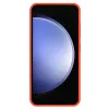 Samsung Galaxy A15 4G/5G Tel Protect Silicone Premium tok narancs - 1. kép