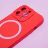 iPhone 15 Silicone Mag tok piros - 0. kép