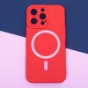 iPhone 15 Silicone Mag tok piros - 2. kép