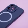 iPhone 15 Pro Silicone Mag tok sötétkék - 0. kép