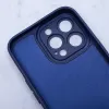 iPhone 15 Pro Silicone Mag tok sötétkék - 1. kép