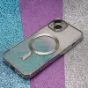 iPhone 13 Glitter Chrome Mag tok ezüst színátmenetes - 4. kép