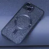 iPhone 14 Glitter Chrome Mag tok kék - 3. kép