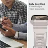 Apple Watch 4/5/6/7/8/9/SE (44/45mm) Spigen Rugged Armor Pro szíj és tok homokszínű - 1. kép