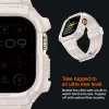 Apple Ultra 1/2 (49mm) Spigen Rugged Armor Pro szíj és tok homokszínű - 2. kép