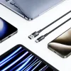 Tech-Protect Ultraboost USB - Type C kábel 66W 6A 3m szürke - 1. kép