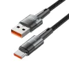Tech-Protect Ultraboost USB - Type C kábel 66W 6A 3m szürke - 2. kép