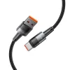 Tech-Protect Ultraboost USB - Type C kábel 66W 6A 3m szürke - 3. kép