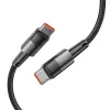 Tech-Protect Ultraboost Type C - Type C kábel PD 100W 5A 0.5m szürke - 3. kép