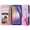 Samsung Galaxy A15 4G/5G Tech-Protect Wallet fliptok márvány mintás - 0. kép