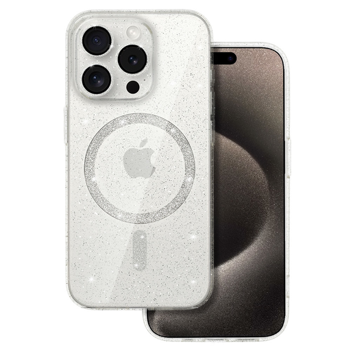 iPhone 14 Glitter MagSafe tok átlátszó iPhone 14 Glitter MagSafe tok átlátszó