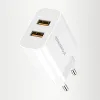 Foneng EU45 hálózati töltő adapter 2x USB-A + USB-A - USB-C kábel - 0. kép