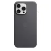 iPhone 15 Pro Max FineWoven-szövettok fekete (MT4V3ZM/A) Apple gyári MagSafe-rögzítésű - 0. kép