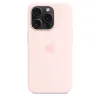 iPhone 15 Pro szilikontok világos rózsaszín (MT1F3ZM/A) Apple gyári MagSafe-rögzítésű - 0. kép