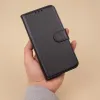 Xiaomi Redmi 12C/11A/Poco C55 Smart Classic fliptok fekete - 0. kép