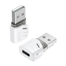 XO adaptér NB256D USB-C - USB biela XO adaptér NB256D USB-C - USB biela