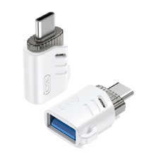 XO adaptér NB256B OTG USB - USB-C biely XO adaptér NB256B OTG USB - USB-C biely