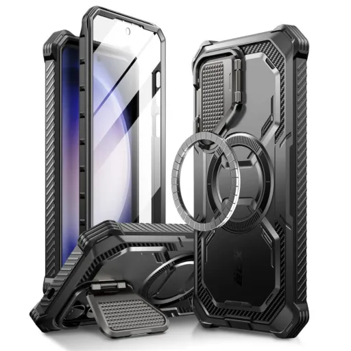 Samsung Galaxy S24 Supcase IBLSN Armorbox MagSafe tok fekete