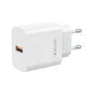 Jellico AK165  hálózati töltő adapter 22,5 W QC3.0 USB + USB kábel - micro USB fehér - 1. kép