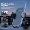 Alphajack szellőzőre erősíthető autós telefontartó (SZEL-1) - 3. kép