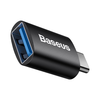 Baseus Ingenuity USB-C – USB-A OTG adapter (fekete) - 0. kép