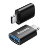 Baseus Ingenuity USB-C – USB-A OTG adapter (fekete) - 1. kép