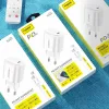 Foneng EU40 USB-C hálózati töltő adapter 25W PD QC 3.0 (fehér) - 0. kép