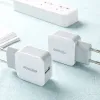 Foneng T210 USB-A hálózati töltő adapter, 2.1A + USB-A - USB-C kábel (fehér) - 0. kép