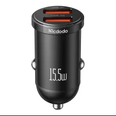 Mcdodo CC-2950 autós szivargyújtós töltő 2x USB-A, 15.5W (fekete)