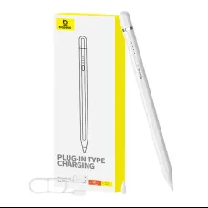 Active stylus Baseus Smooth Writing Series Stylus plug-in USB-C töltéssel (fehér)