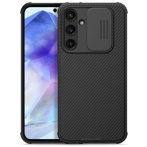 Samsung Galaxy A55 5G Nillkin CamShield Pro tok fekete Samsung Galaxy A55 5G Nillkin CamShield Pro tok fekete