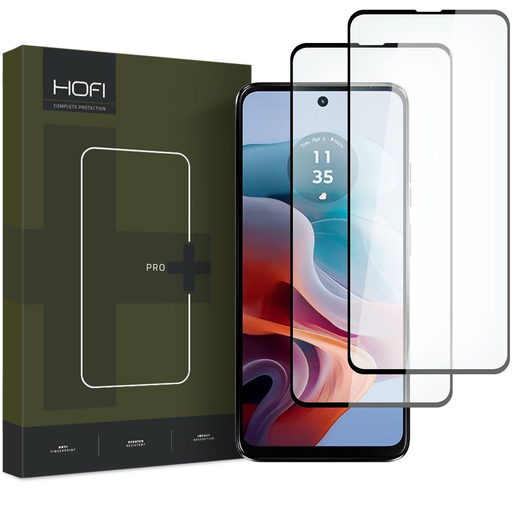 Motorola Moto G34 5G Hofi Glass Pro+ Hybrid 2db temperált üvegfólia fekete Motorola Moto G34 5G Hofi Glass Pro+ Hybrid 2db temperált üvegfólia fekete