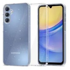 Samsung Galaxy A35 5G Tech-Protect FlexAir csillogó áttetsző tok