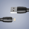 Vipfan Racing X05 USB-A - Lightning kábel 3A, 1m (fekete) - 3. kép