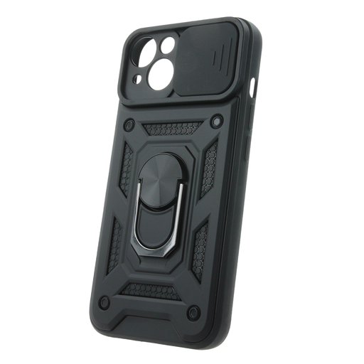 iPhone 13 Defender Slide tok kameravédővel fekete iPhone 13 Defender Slide tok kameravédővel fekete