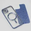 iPhone 11 Glitter Chrome Mag tok kék - 1. kép