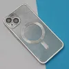 iPhone 11 Glitter Chrome Mag tok ezüst színátmenetes - 0. kép