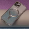 iPhone 11 Glitter Chrome Mag tok ezüst színátmenetes - 2. kép