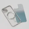 iPhone 11 Glitter Chrome Mag tok ezüst színátmenetes - 3. kép