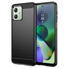 Motorola Moto G04 5G Nexeri TPu Carbon szénszál mintás tok fekete