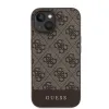 iPhone 15 Guess PU 4G Stripe Magsafe-kompatibilis tok, telefontok barna (GUHMP15SG4GLBR) - 3. kép