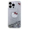 iPhone 15 Pro Max Hello Kitty Liquid Glitter Electroplating tok átlátszó - 1. kép
