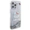 iPhone 15 Pro Max Hello Kitty Liquid Glitter Electroplating tok átlátszó - 3. kép